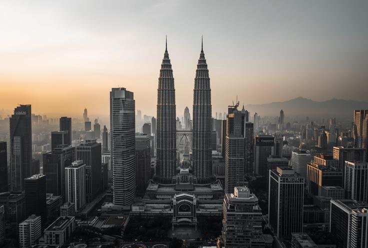 Kuala Lumpur skyline from the profile